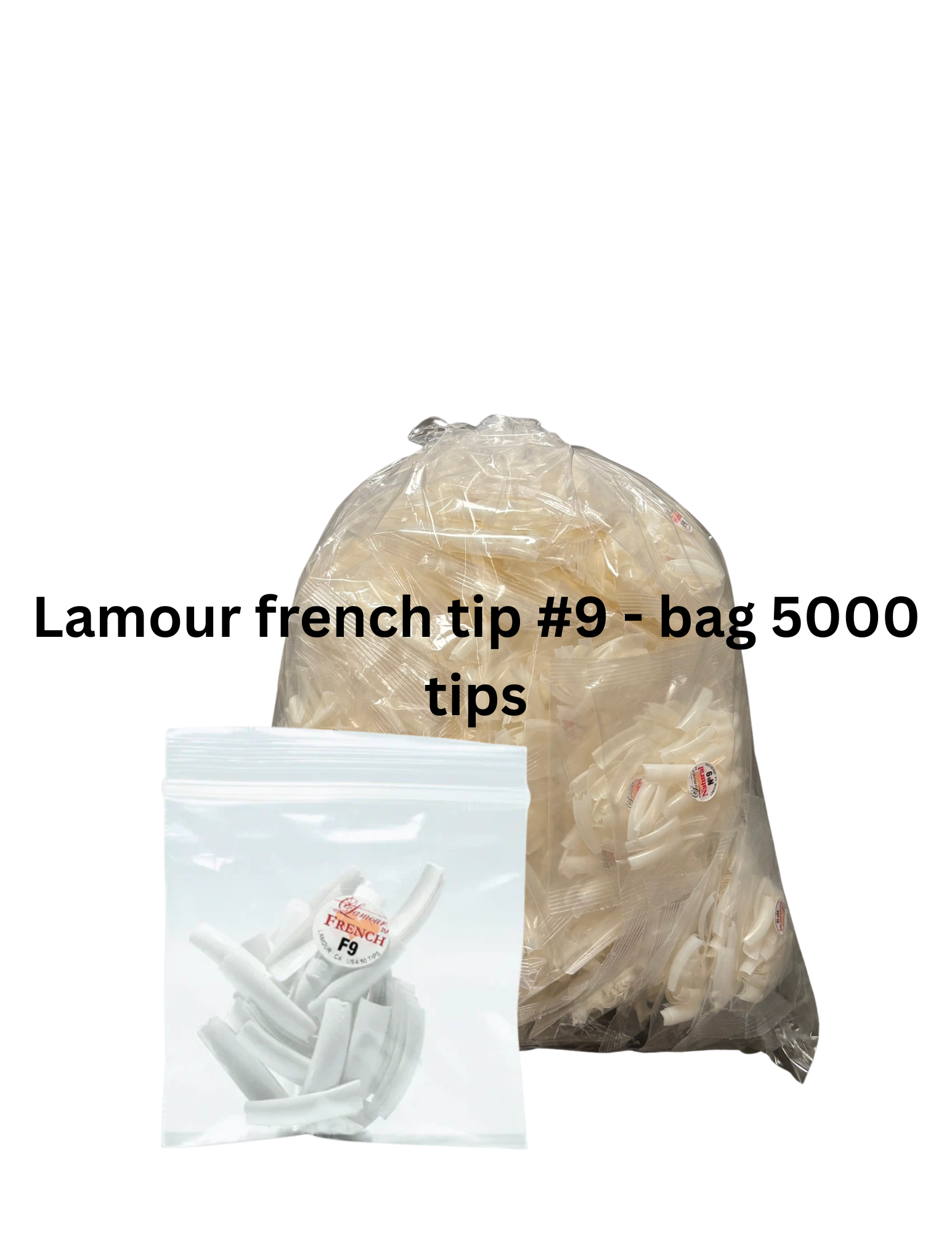 Lamour French Tips # 9 - Big Bag / 5000 Tips