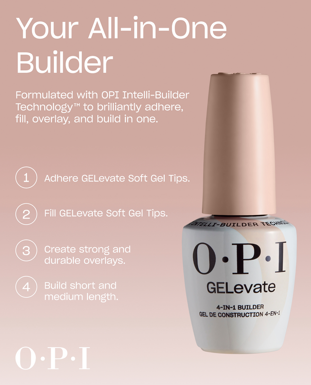 OPI Gellevate 4-in-1 Builder gel  - OPI'M Flawless - 0.5 oz