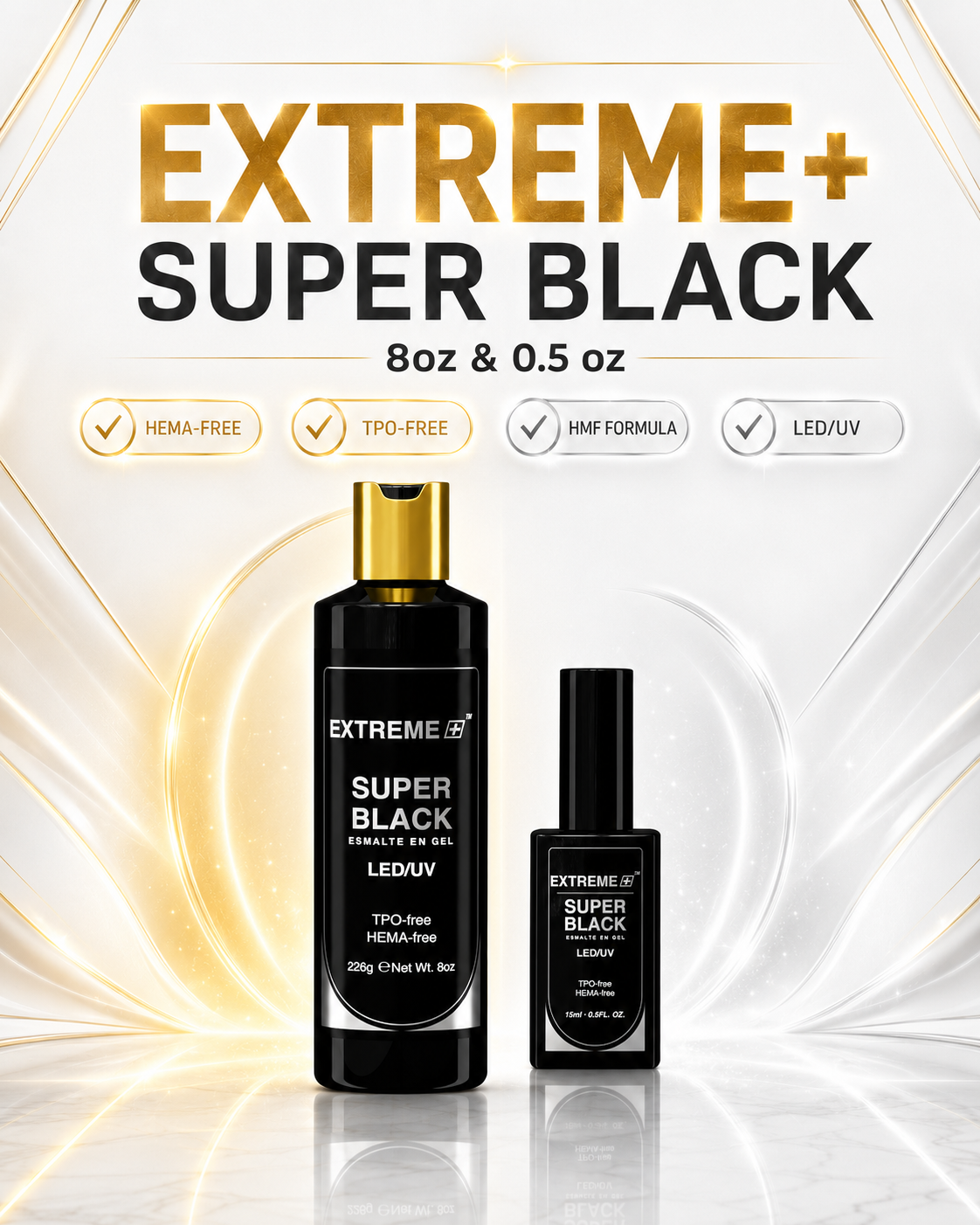 Extreme+ Super Black _HMF_ 8 oz (free 0.5oz )