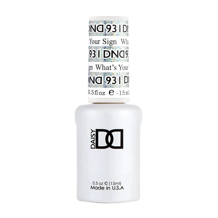 DND Platinum Gel 931 WHAT'S YOUR SIGN- Gel single