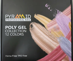 Pyramid Poly Gel Collection 12 colors - Hema/ TPO free