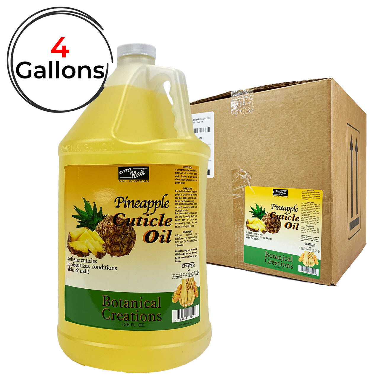 Chemco ProNail Cuticle Oil- Gallon