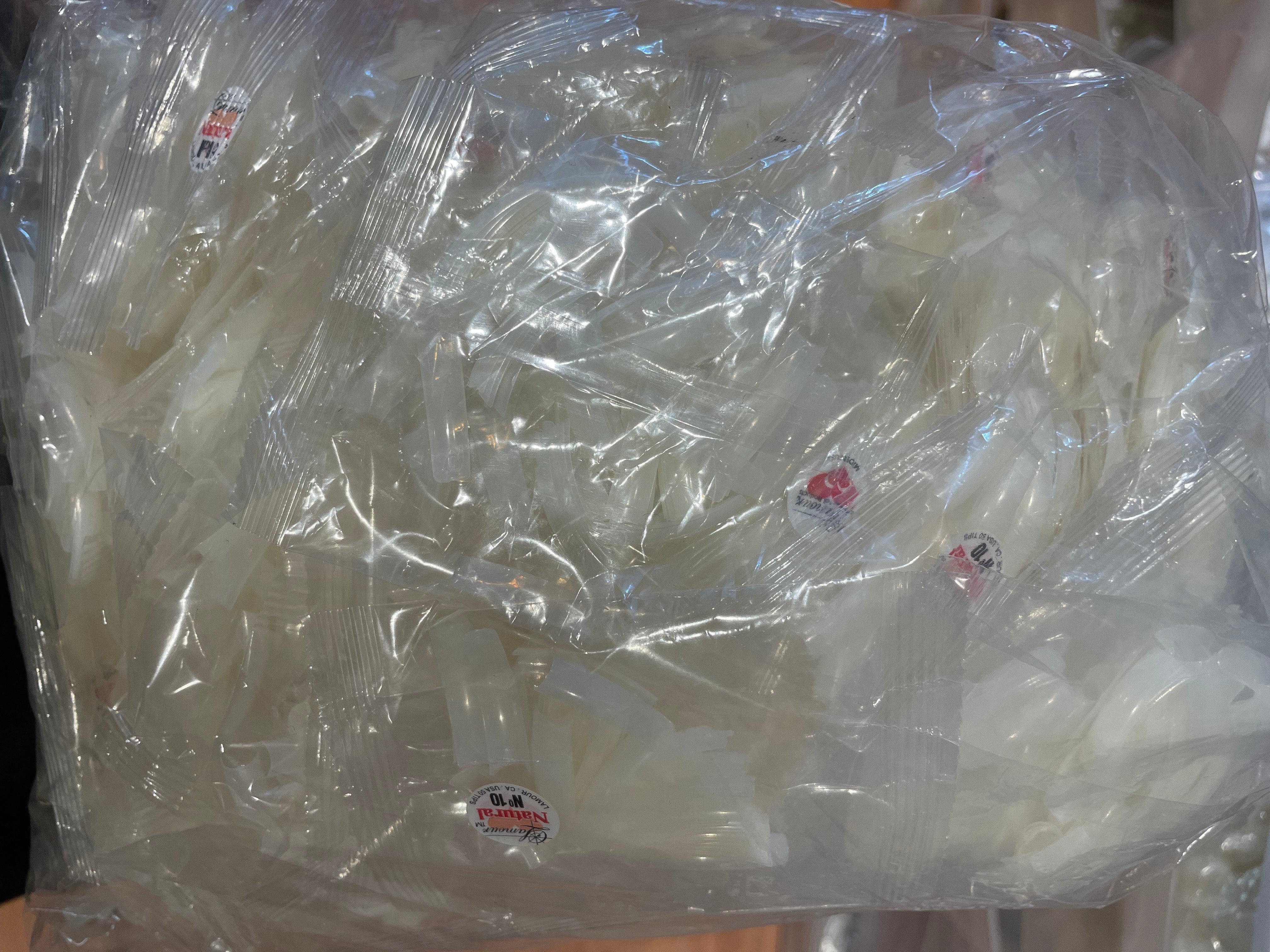 Lamour Natural Tips # 10 - Big Bag / 5000 Tips