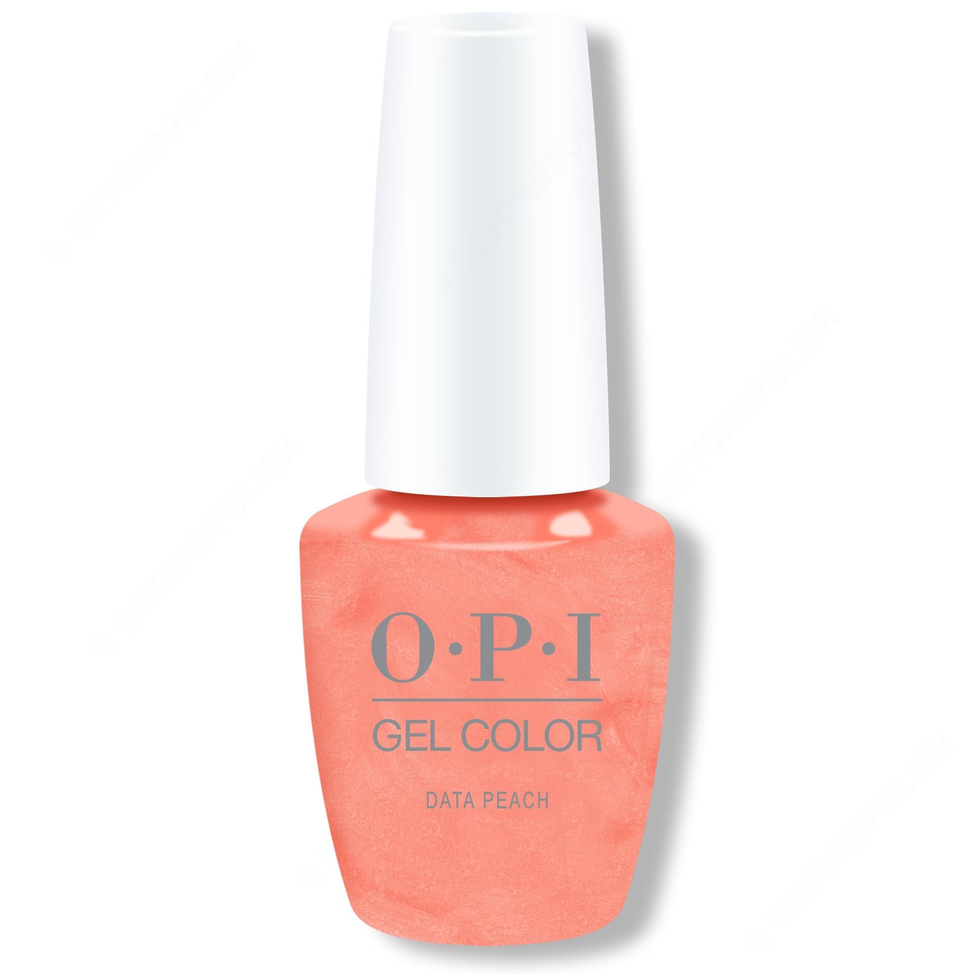 OPI Gel Summer 2023 Collection - GCS008 "Data Peach"