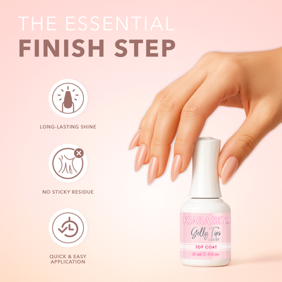 Kiara Sky  Natural Tip Essentials - Non-Wipe Top Coat