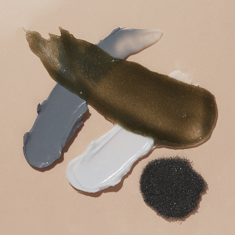 VOESH Deluxe Pedicure 4 Step - Charcoal  - Kit
