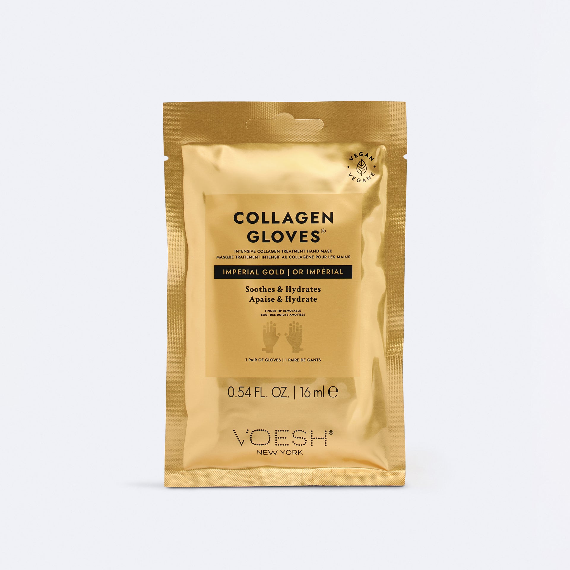 Voesh Collagen Gloves Imperial Gold - Kit