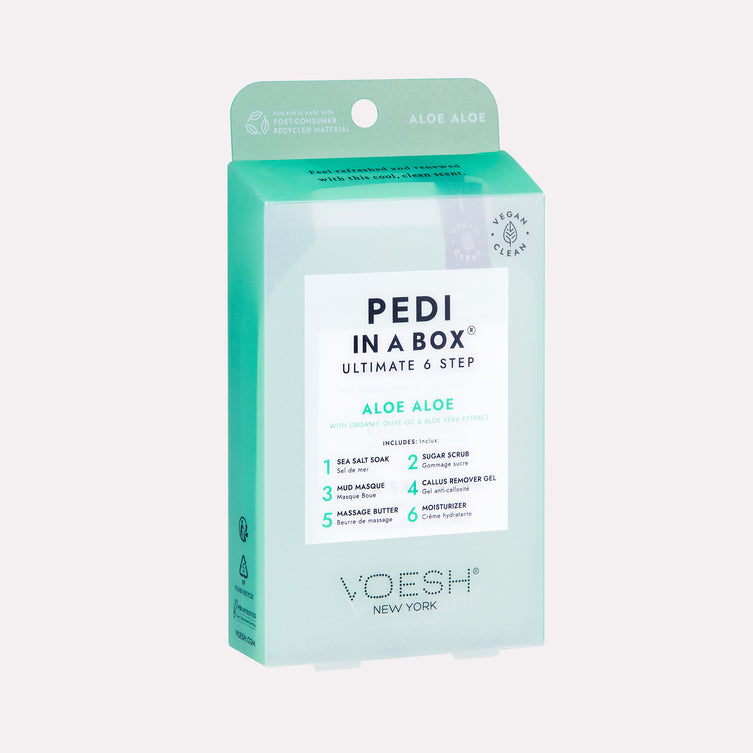 VOESH Pedi In a Box Ultimate 6 Step - Aloe - Kit