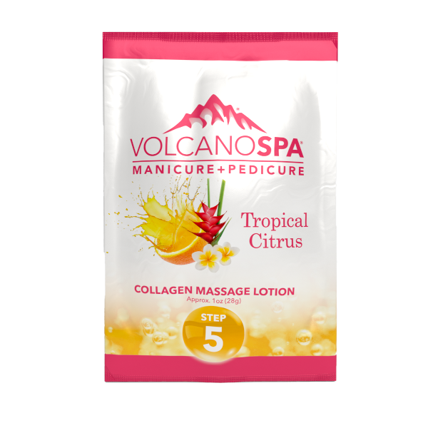 La Palm Volcano Deluxe Pedicure 5 Step - Tropical Citrus - Case of 36
