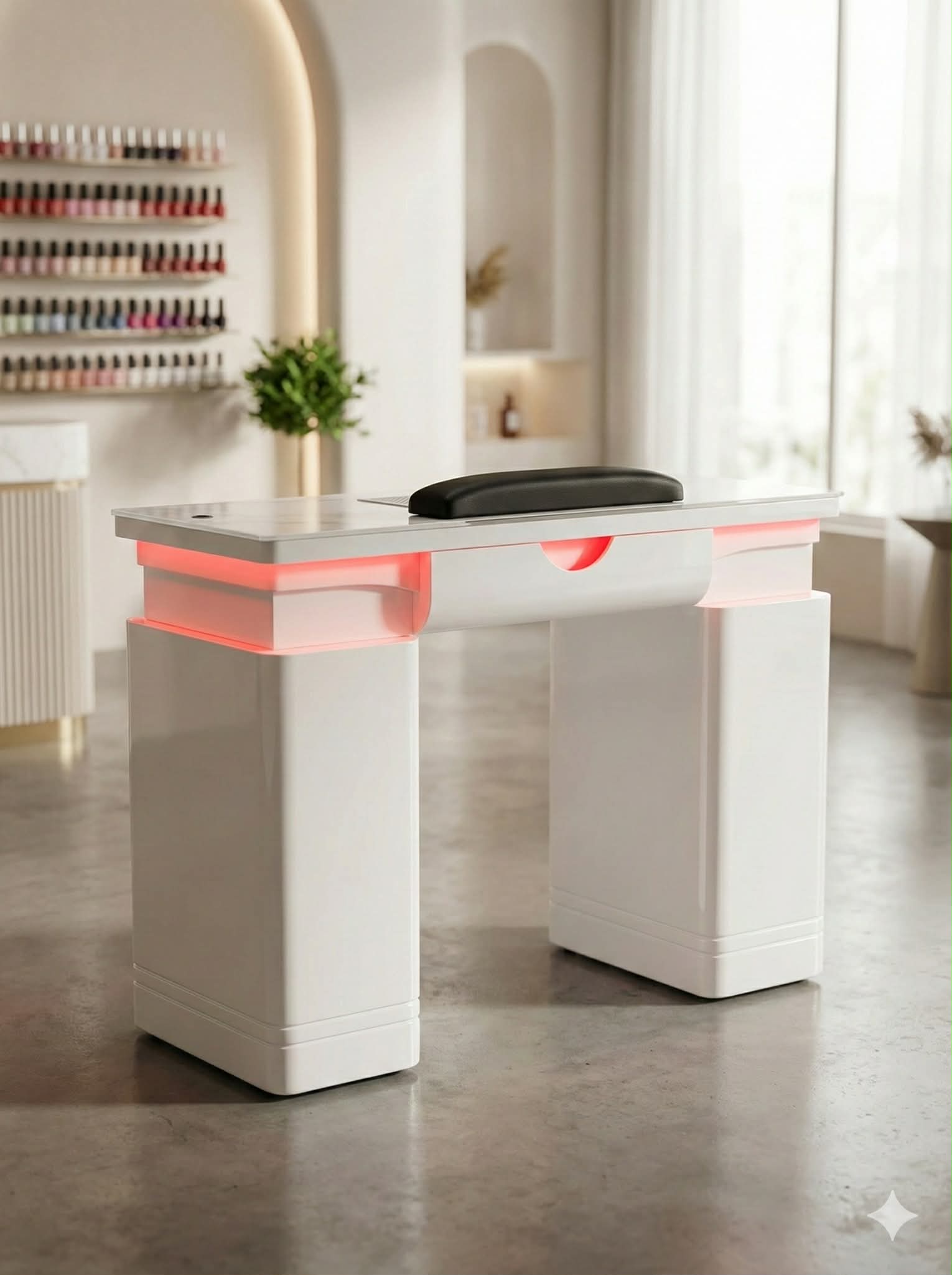 LUXE 01 Single Table (With Vent Hood)