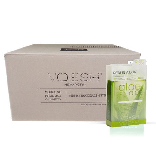 VOESH Pedi In a Box Ultimate 6 Step -  Aloe Aloe - Case of 30