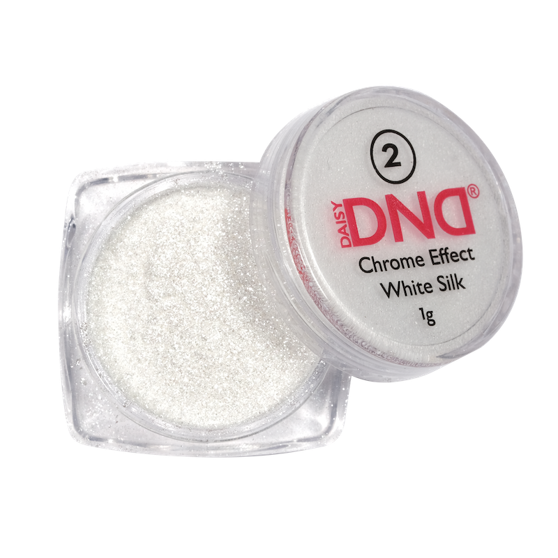 DND Chrome Effect White Silk 02