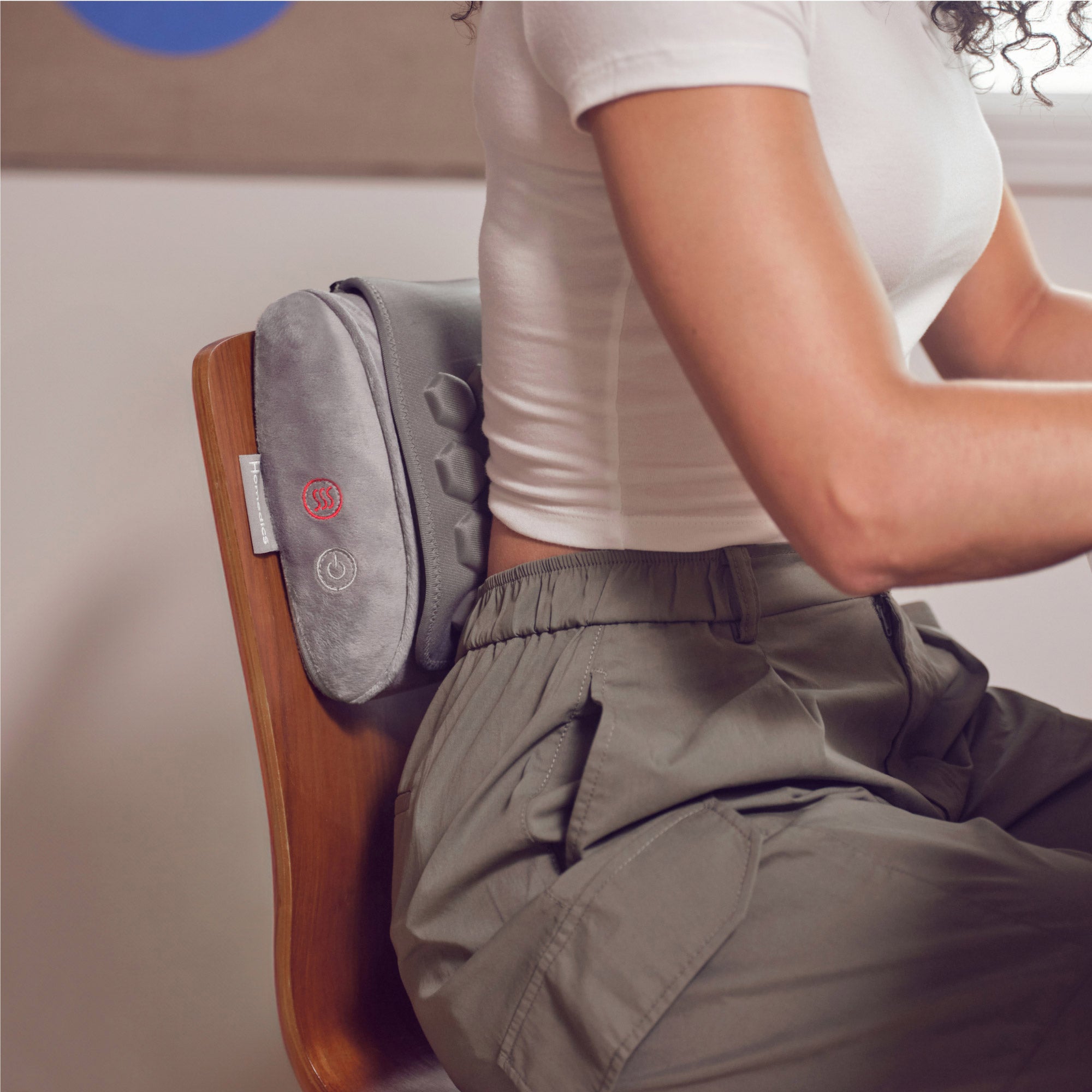 Contoured Gel Massage Pillow