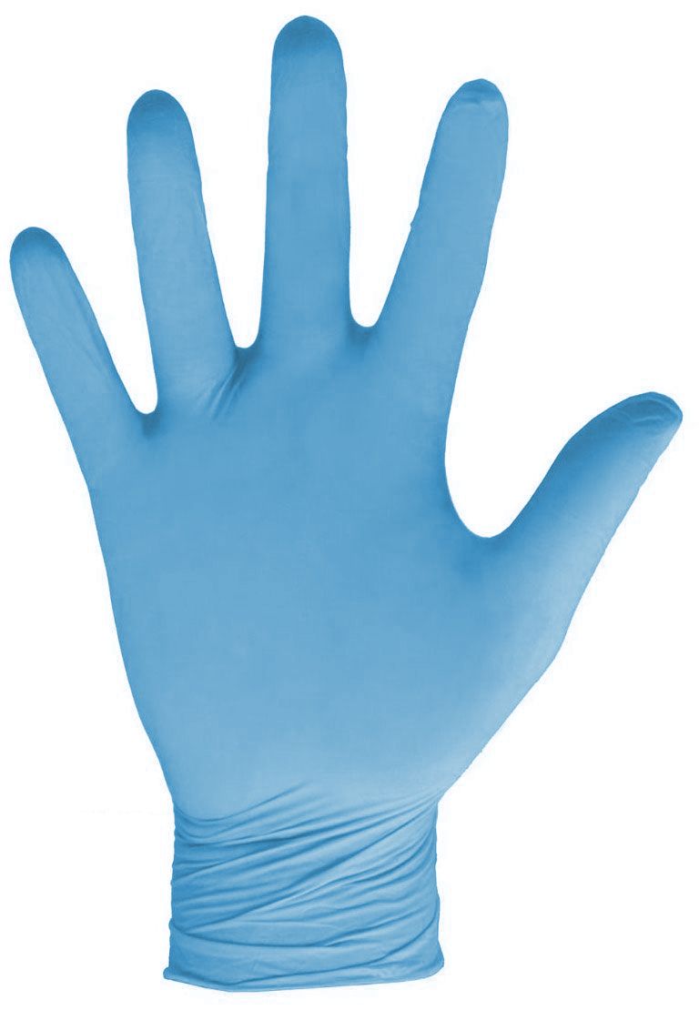 Great Latex Gloves, Disposable Nitril Gloves - M - Case of 10