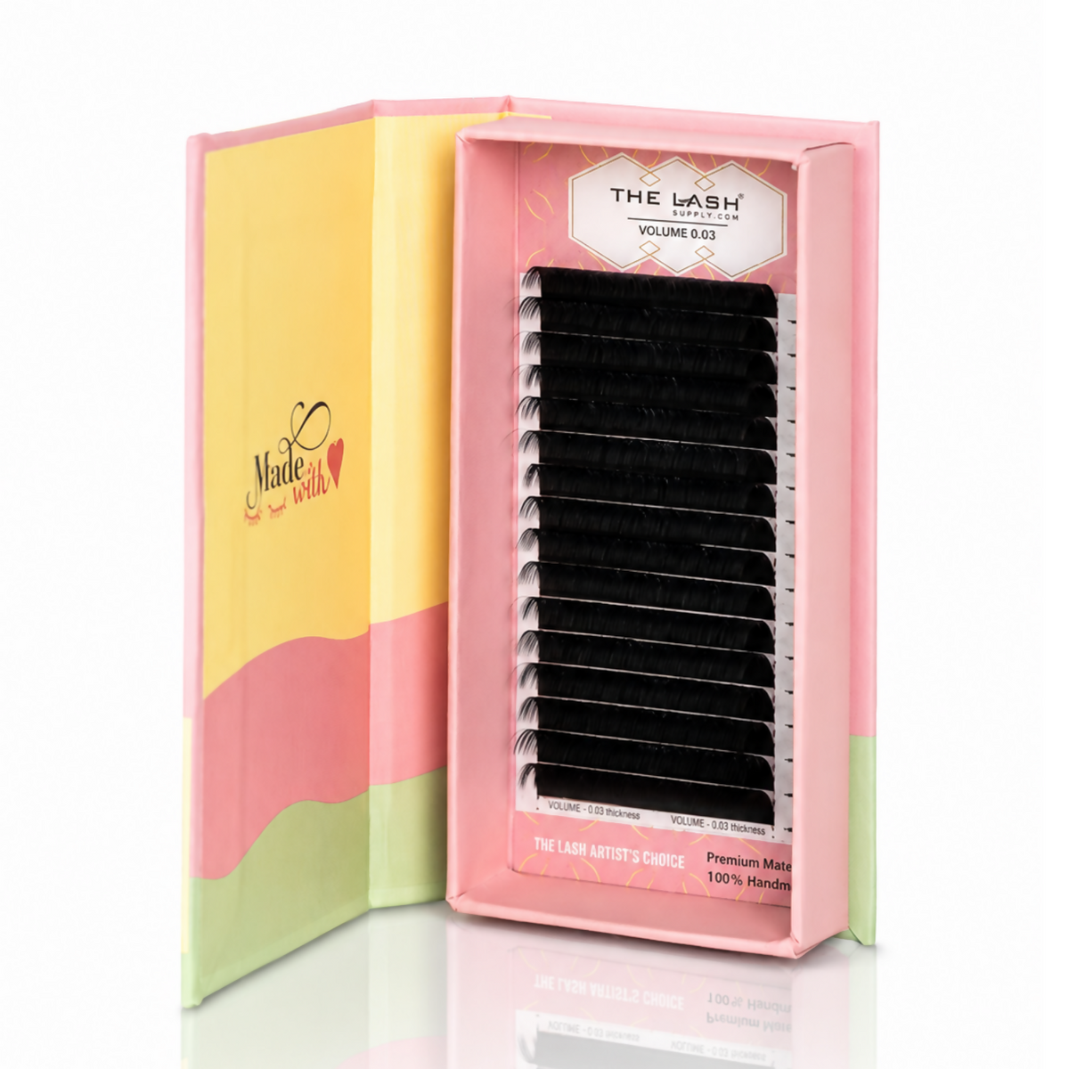 The Lash Supply Volume 0.03 Premium lash tray - CC 12mm