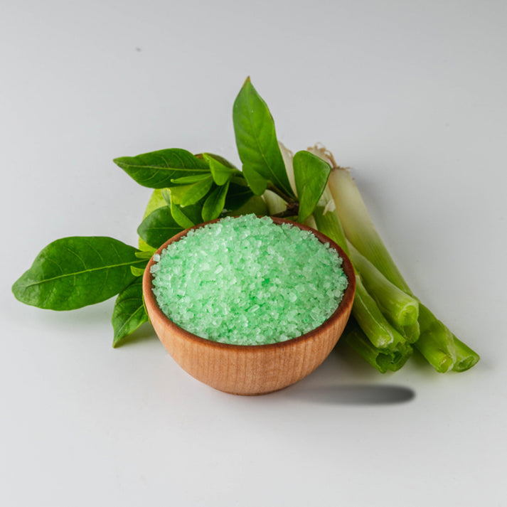 BCL Spa Dead Sea Salt Soak Lemongrass & Green Tea (128 oz) - Gallon