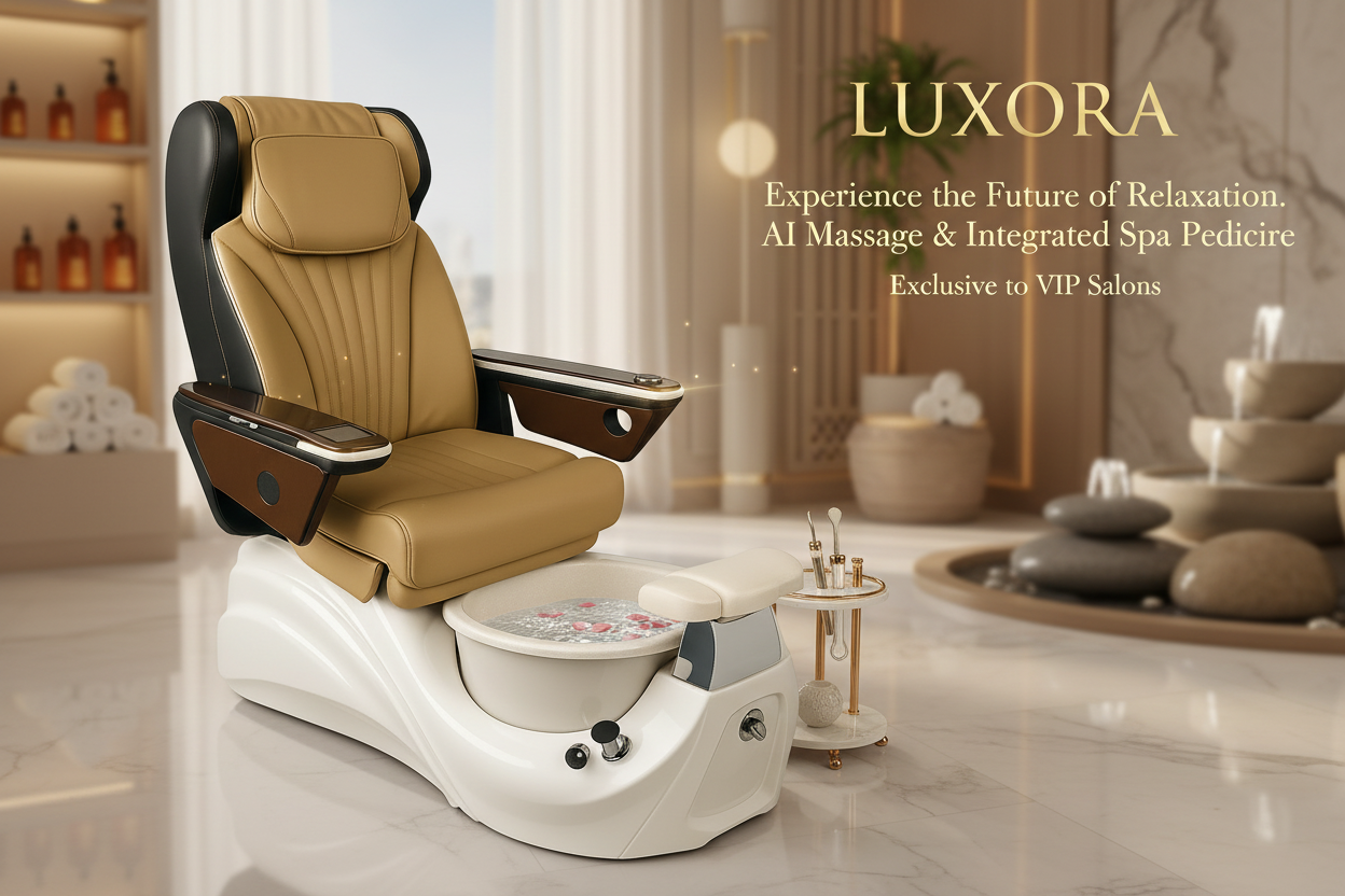Luxora AI Massage Chair - Cappucino
