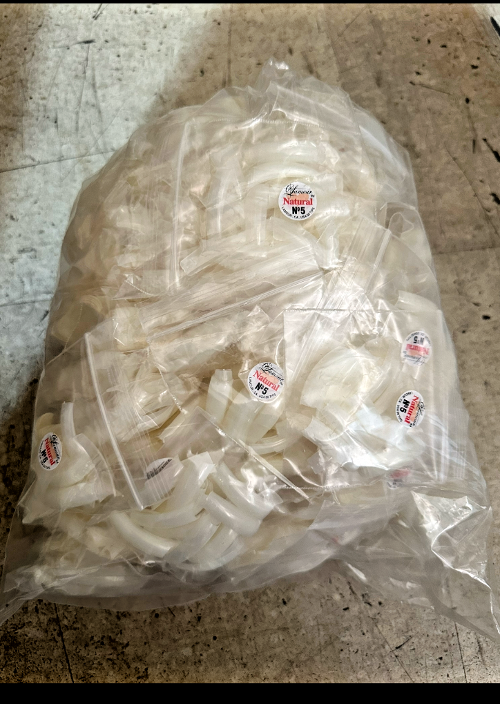 Lamour Natural Tips # 5 - Big Bag / 5000 Tips