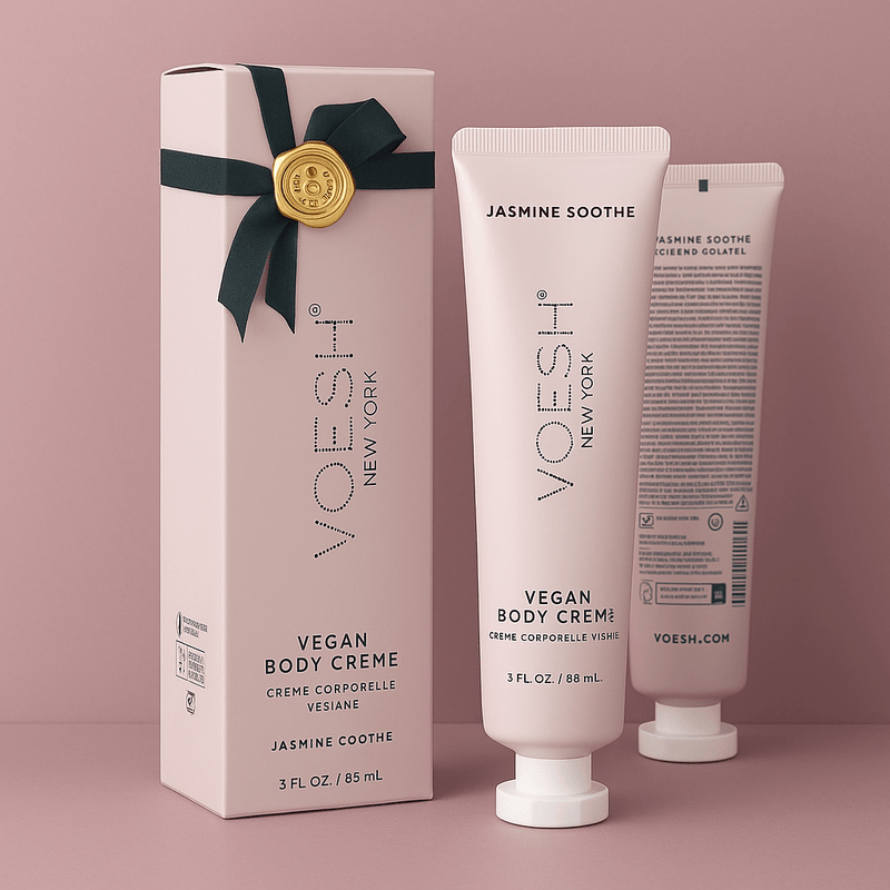 VOESH Vegan Body Cream Holiday - Jasmine Soothe 3oz