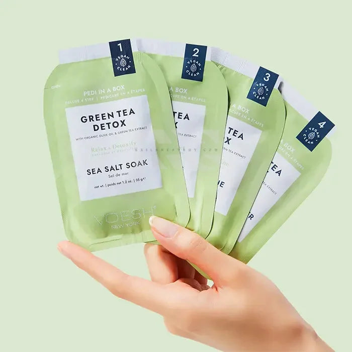 VOESH Deluxe Pedicure 4 Step - Cucumber - Kit