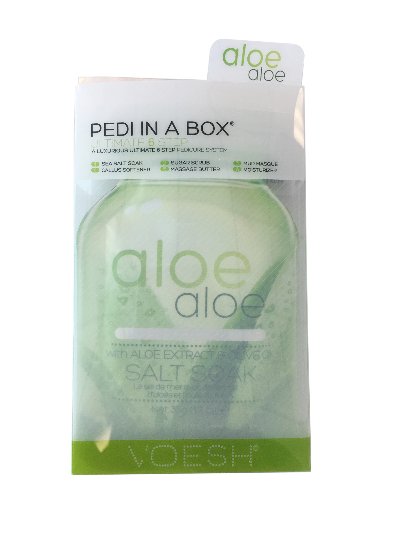 VOESH Pedi In a Box Ultimate 6 Step - Aloe - Kit