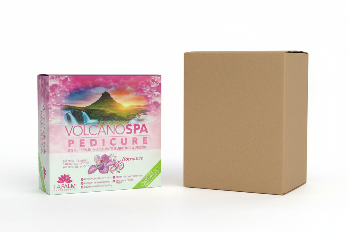 La Palm Volcano Deluxe Pedicure 5 bước - Romance - Hộp 36 