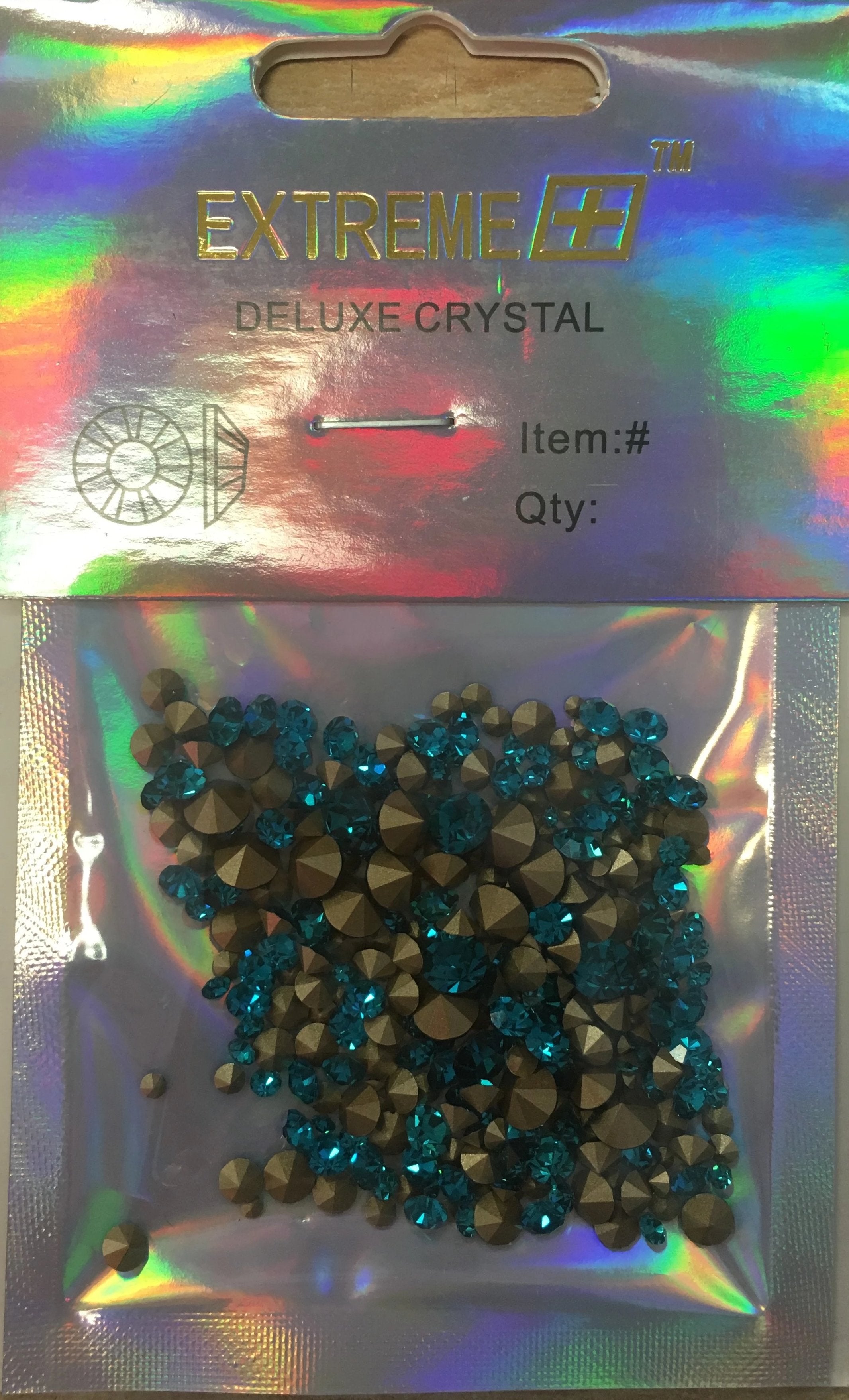 EXTREME+ Sharp Bottom Deluxe Crystal # 04 Green
