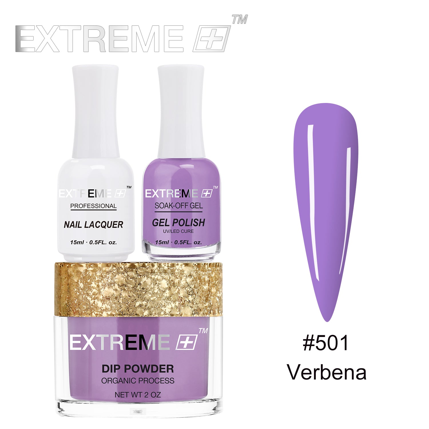 EXTREME+ Dip Powder 3 IN 1 #501