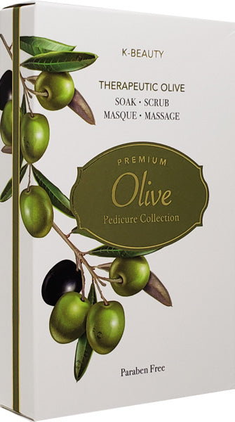 Codi K-Beauty Premium Pedicure Collection Deluxe 4 Steps - Olive - Kit